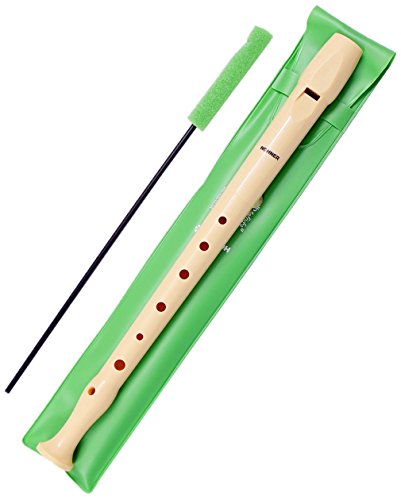 Flauta Lisa Hohner Funda Verde (Instrumento Musical) Hohner - Flautas doces - flauta lisa, hohner, funda verde, instrumento musical