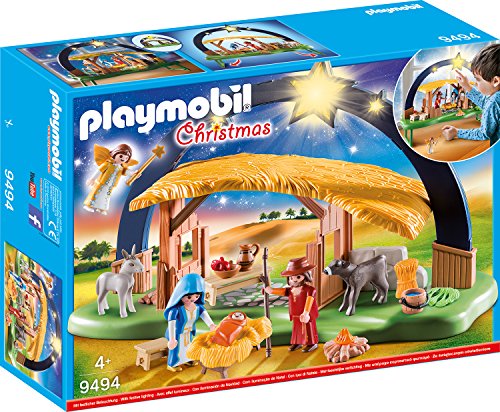 Playmobil Christmas 9494 Iluminação de Natal com Ganso PLAYMOBIL - Presépios - playmobil, natal, iluminação, ganso, figura, animais