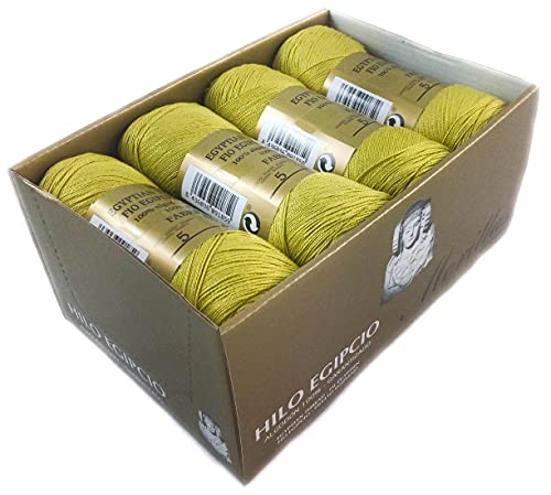 Pack 8 Zócalos Algodão Perle 100% Egipcio Mercerizado para Tecido a Mão DOLORES MORILLAS SL - Fios - zócalos, algodão, perlé, egípcio, mercerizado, tecido