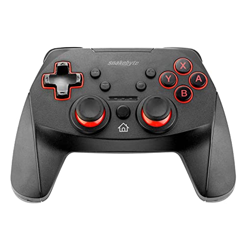 Comando Nintendo Switch S-PRO (Preto) Snakebyte - Controladores de jogo - ergonômico, armazenamento, cabo microusb, SL/SR