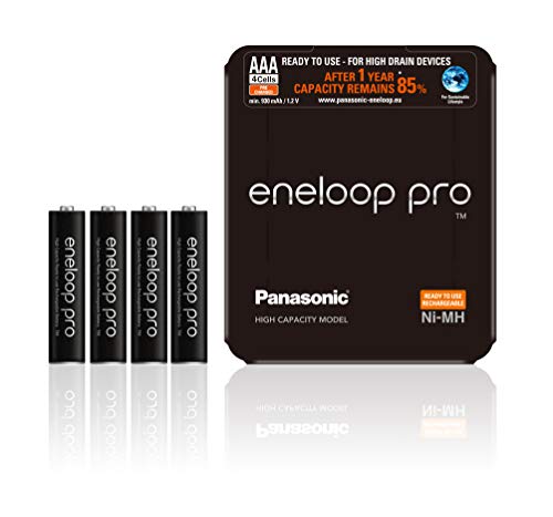 Pilha Recarregável ENLOOP Bk-4Hcde/4Le Sldng Pck Panasonic - Baterias - 2400 mAh, nimh, universal, 12 v