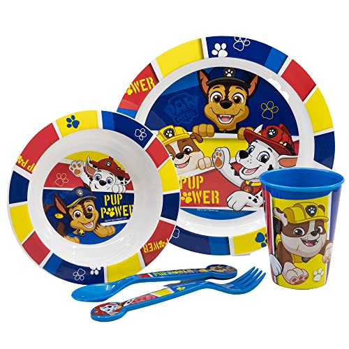 Conjunto de Refeição DISFRAZZES Patrulha Pata Stor - Jogos de jantar - conjunto, refeição, disfrazzes, patrulha pata, prato, copo
