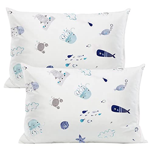 Capa de Almofada VEGENA Ocean World (Algodão - 40x60cm) Vegena - Fronhas e almofadas - algodão, 40x60cm, higiene pessoal