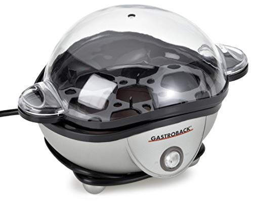 Gastroback 42801 Design Eierkocher (0580178) GASTROBACK - Cozedores de ovos - 6 ovos, 350 W, indicador, preto