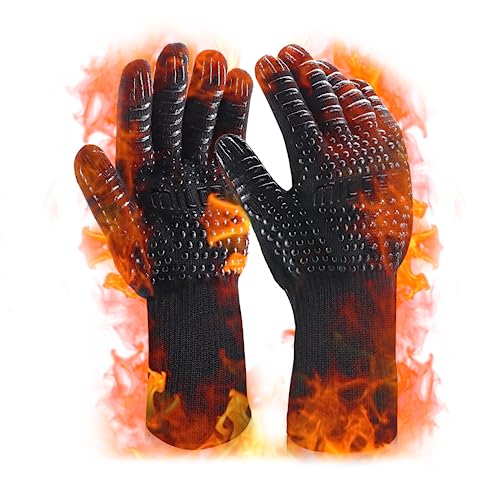 Luva para Cozinha MILCEA 100% Algodão Preto MILcea - Luvas de forno e pegadores de panelas - algodão, preto, 19 cm