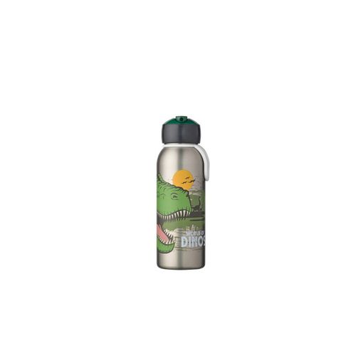 Garrafa Térmica Flip Up Campus Dino MEPAL MEPAL - Porta-alimentos e bebidas - polipropileno, inox, 0,5L, escolar