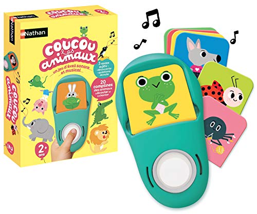 Jogo Educativo NATHAN Coucou Les Animaux (Idade Mínima: 2) NATHAN - Jogos - educativo, 2 anos, animais, canções