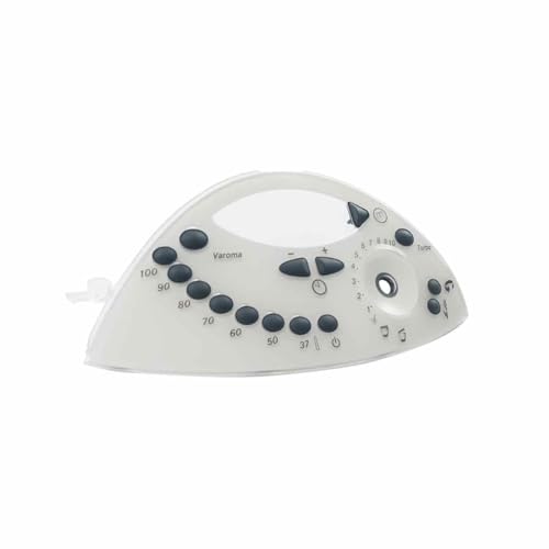 Panel Frontal com Botões para Thermomix TM31 Adaptável Recamania - Acessórios para misturadores de alimentos e liquidificadores - adaptador, preto, 20 cm