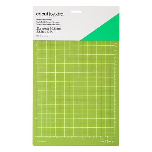 Tapete de Cortes para Plotters CRICUT Joy XTRA Cricut - Tapetes de corte - adhesivo durável, papel Deluxe, folhas de transferência, cartulina grossa