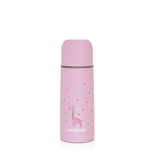 Garrafa Térmica MINILAND Baby Silky (Rosa - 0.35 L) Miniland - Porta-alimentos e bebidas - térmica, 0.35 l, rosa