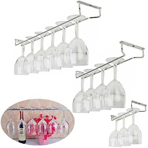 Suporte para Copos de Vinho DDFLY 35 cm Ddfly - Organizadores de cozinha - suporte, copos de vinho, ddfly, 35 cm