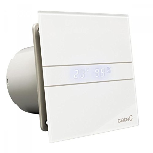 Extrator de Ar CATA E-150GTH (6 Un - Branco) CATA - Aquecimento, ventilação e ar condicionado - branco, 6 unidades
