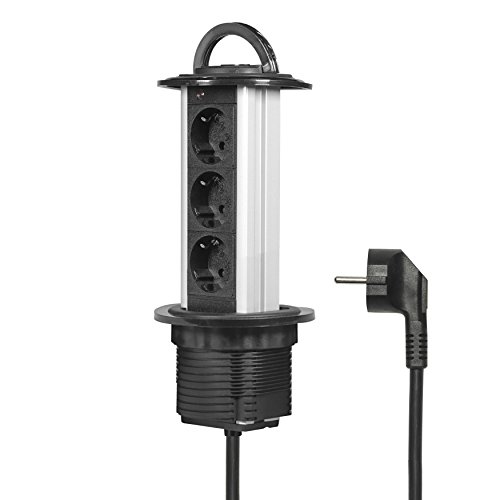 Extensão Elbe Inno EL1803W | Branco (Electricidade e Domótica) HUX POWER - Fios e cabos elétricos - elbe, inno, branco