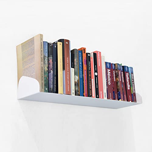Estante de Parede MILUKA 01-0003 (Branco - 60x30x15 cm) IDEADE - Prateleiras de parede e ledges - branco, 60x30x15 cm, parede
