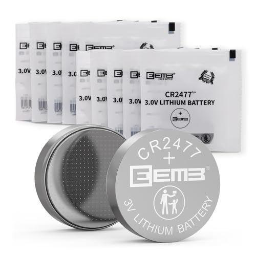 Bateria EEMB 10 com etiqueta CR2477 (3V) EEMB Co.,Ltd - Baterias - bateria, eemb 10, cr2477, 3V