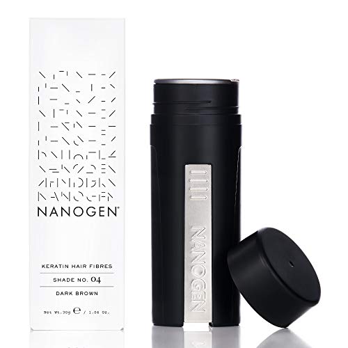 Nanogen Fiber For Thickening Hair Dark Brown 30 G Nanogen - Corretores de queda de cabelo - thickening, dark brown, 30 g