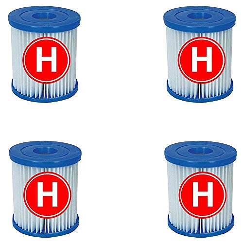 Filtros para piscinas INTEX 56805 (Recondicionado Como Novo) Générique - Filtros para piscinas e spas - 4 filtros, cartão tipo H, limpeza de água, piscinas
