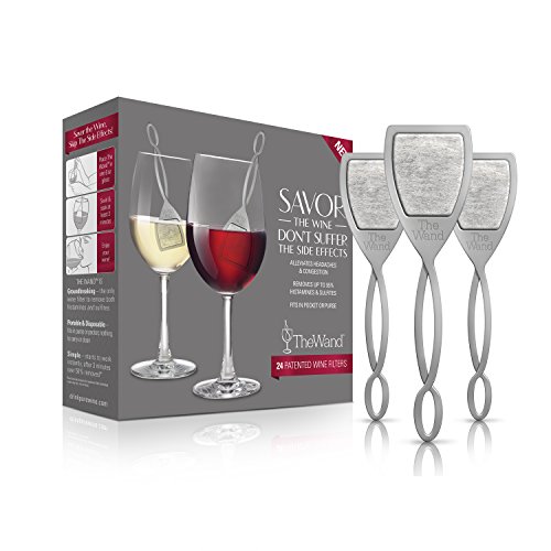 Filtro de Vinho THE WAND (Branco - 1 Un) PureWine - Utensílios de bar - filtro, vinho, branco