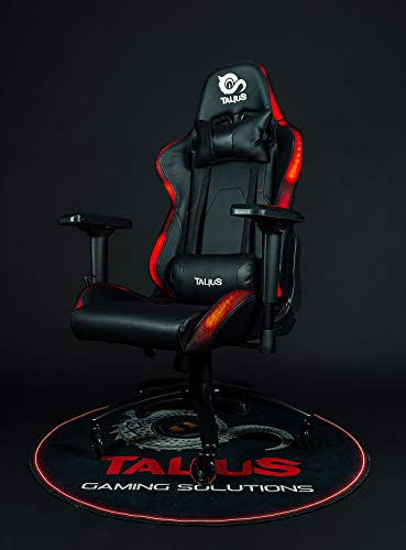 Cadeira Gaming TALIUS Camaleon RGB (Até 150 kg - Elevador a Gás Classe 4 - Preto) Talius - Cadeiras de jogos - gaming, rgb, até 150 kg, elevador a gás classe 4