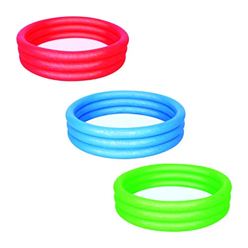 Piscina Insuflável BESTWAY (Rosa - Poliéster - 152x152cm) Bestway - Piscinas - insuflável, 152x152cm, vinil resistente, valvola di sicurezza