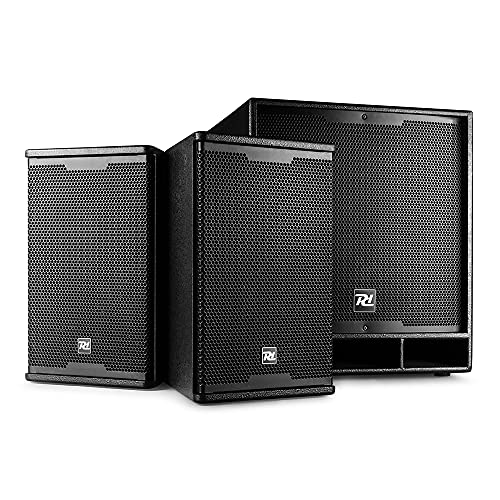 Sistema de Áudio Power Dynamics Combo 1800 Tronios B.V. - Alto-falantes - sistema áudio, power dynamics, combo 1800, potência 1800 w