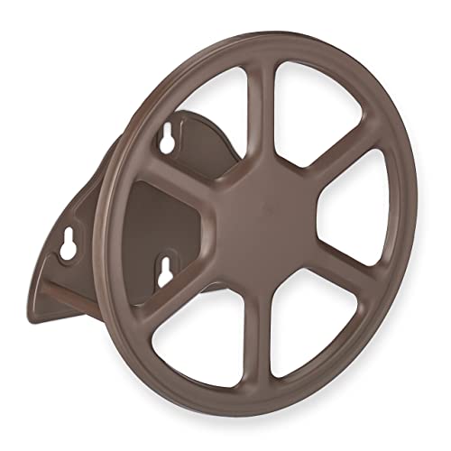 Suporte de Mangueiras para Jardim Relaxdays | Castanho Relaxdays - Armazenamento de mangueira de jardim - jardim, castanho, suporte