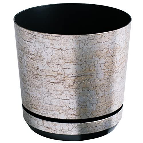 Vaso KORAD Dekor (Plastico - Transparente - 18 x 21.5 x 20 cm) KORAD - Vasos e canteiros - plástico, transparente, 18x21.5x20 cm