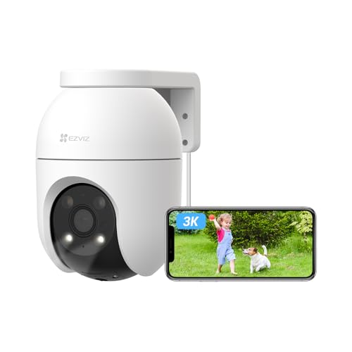 Câmara de Vigilância EZVIZ C8C | Branco (Domótica) EZVIZ - Câmeras de vigilância - câmara vigilância, ezviz c8c, lente 3k, domótica