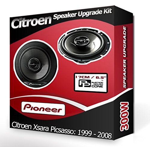 Colunas Auto PIONEER C3-EX (Tweeters: 2 x 40W - Midle: 1 x 60W - Subwoofer: 1 x 80W) Pioneer - Alto-falantes - 2 x 40W, 240 W, 4 ohms, ferrite
