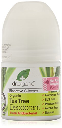 Desodorizante DR ORGANIC Árbol del Té (50 ml) Dr. Organic - Desodorizantes e antitranspirantes - desodorizante, dr organic, árvores do té, 50 ml