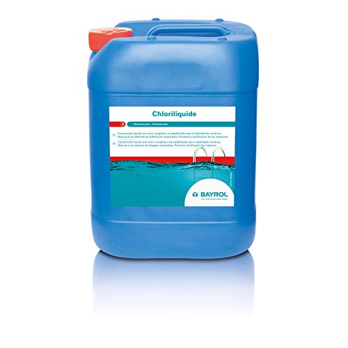Chloriliquide 20L Concentrado de Cloro Inorgânico Não Estabilizado BAYROL - Móveis de exterior - concentrado, cloro inorgânico, não estabilizado, tratamento contínuo