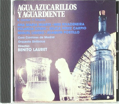 CD Zarzuela - Agua, azúcarillos y aguardiente (1 CDs) Sony - Música e gravações de som - zarzuela, aguardiente