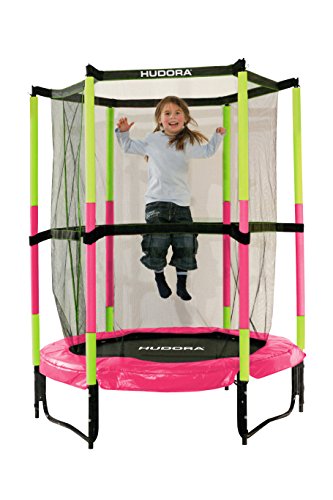 Trampolim Hudora Jump In | Rosa (Recondicionado Como Novo) Hudora - Trampolins - trampolim, rosa, recondicionado