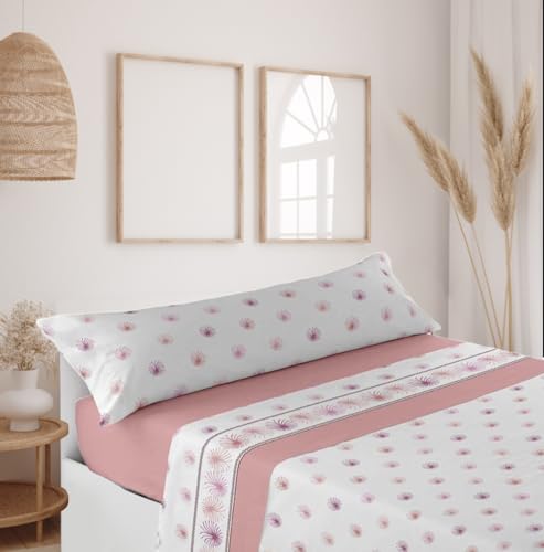 Conjunto de Lençóis HARADECO Cor-de-Rosa (105 x 190/200 cm) HARADECO - Lençóis - conjunto, lençóis, cor-de-rosa, 105x190/200cm
