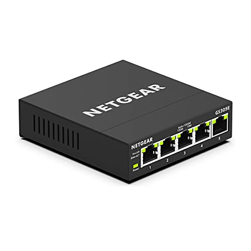 Switch NETGEAR GS305E-100PES L2 10/100/1000 Netgear - Concentradores e comutadores - l2, 10/100/1000