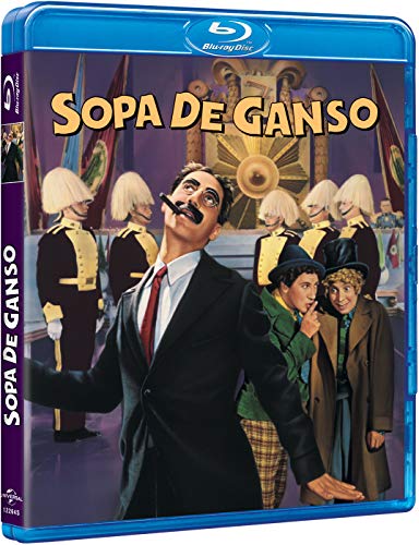Blu-Ray Sopa de Ganso (Edición en Español) (Edição em Espanhol) UNIVERSAL - Dvds e vídeos - blu-ray, sopa de ganso, edição em espanhol