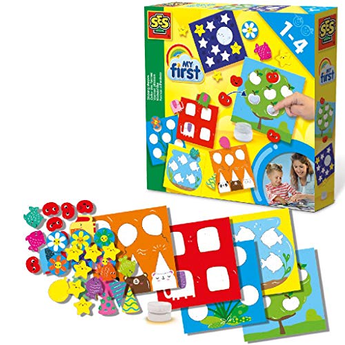 Formas SES CREATIVE Wooden forms 30x20x4cm SES CREATIVE - Kits de artesanato de brinquedos - formas, madeira, 30x20x4cm