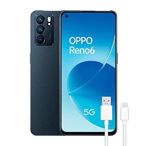 Smartphone OPPO Reno 6 5G (6.43'' - 8 GB - 128 GB - Preto) mcr infoelectronic,sl - Telemóveis - 5g, 8 gb, 128 GB, android 10.0