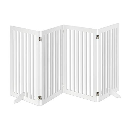 Portão de segurança para cães e crianças RELAXDAYS | 91.5 x 204.5 cm - Branco Relaxdays - Móveis para bebês e crianças pequenas - segurança, cães, crianças, 91.5x204.5cm