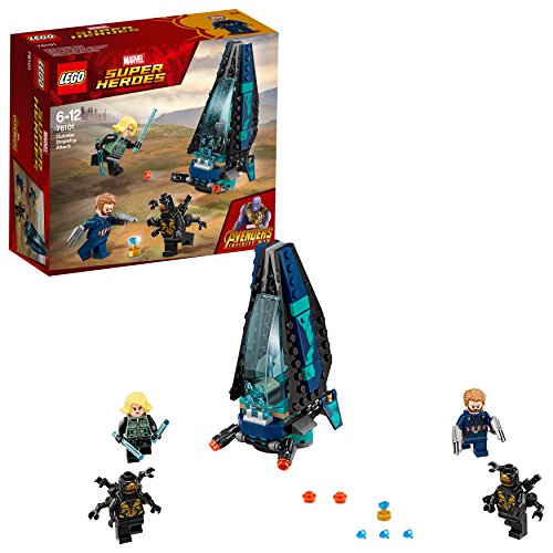 LEGO Marvel: Ataque da Nave dos Outriders - 76101 (Idade Mínima: 7) LEGO - Brinquedos - lego, marvel, ataque, Nave dos Outriders, 7 anos