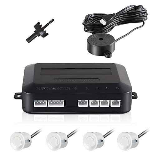 Sensor de Estacionamento AOLEAD (Branco) shenzhen shi dongda yuntong guoji huoyun dai li you xian gong si - Equipamento de segurança para veículos - alarme, visão, alcance 25m, frequência 40kHz