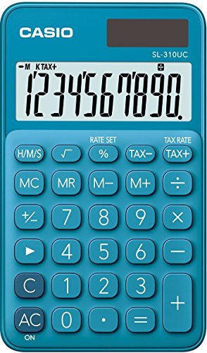 Calculadora de Mesa CASIO SL-310UC (10 dígitos) Casio - Calculadoras - 10 dígitos, mesa, LR54