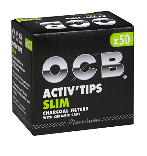 Filtro para máquina de café OCB ActivTips Slim OCB - Acessórios de fumar - filtro, máquina de café, OCB ActivTips Slim