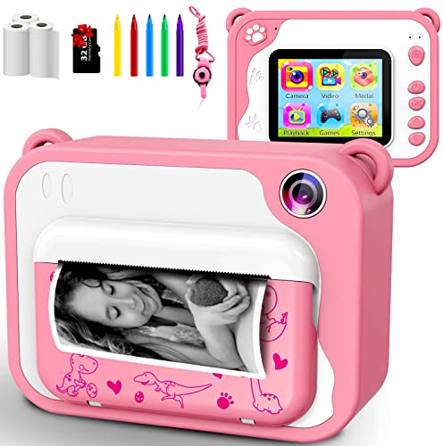Máquina Fotográfica Instantânea ULEWAY ULEWAY-IP100 (Rosa - Li-Po 800 mAh) Caffmo - Câmeras digitais - instantânea, li-po 800 mAh, rosa