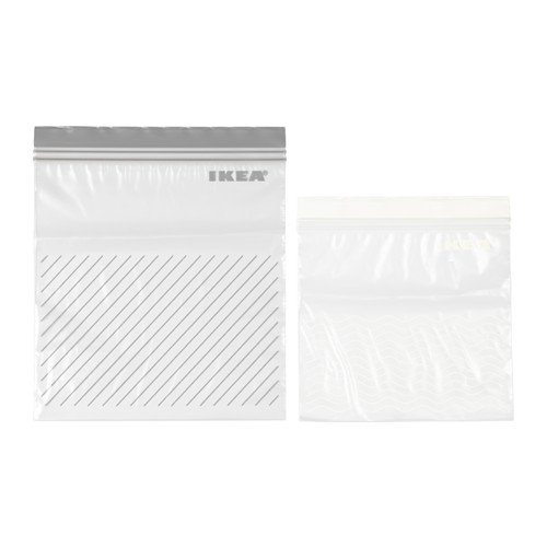Caixa de Conservação IKEA 100 Bolsos (Branco) ISTAD - Sacos de armazenamento de alimentos - conservação, bolsos, branco
