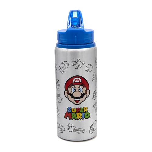 Garrafa Térmica UNDERCOVER Super Mario Undercover GmbH - Garrafas de água - 0,75L, inox, jarro de gelo, fácil de limpar