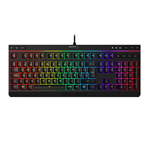 Teclado Gaming HYPERX Alloy Core (Membrana - Espanhol) HyperX - Teclados - gaming, rgb, membrana