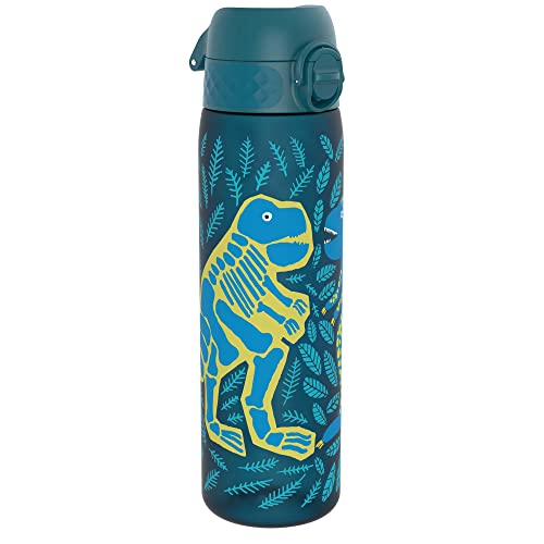 Garrafa ION8 Dino (500 ml) (Recondicionado Como Novo) ion8 - Garrafas de água - recarga, 500 ml, preto, plástico