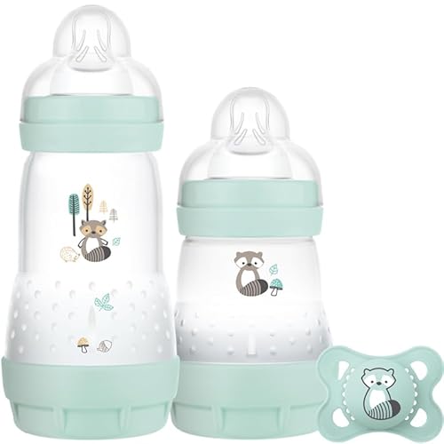 Conjunto de biberões MAM Easy Start 2 peças MAM - Biberões - 2 peças, autoesterilizador, ergonómica, chupete