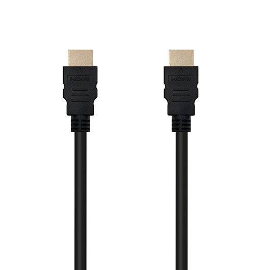 Cabo de Vídeo NANOCABLE (HDMI - 1 m - Preto) NANOCABLE - Cabos de áudio e vídeo - hdmi, 1m, preto